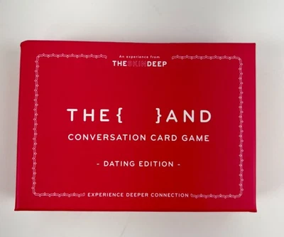 The Skin Deep Conversation Card Game Dating Edition Relationship Questions - Image 1 of 4