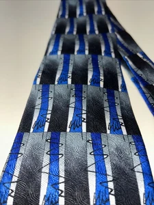 Corbata de Colección 96 Jerry Garcia Grateful Dead Neck 100% Seda J. Garcia Azul Multi - Imagen 1 de 14