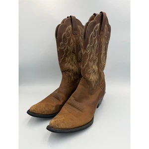 Ariat braune Leder Heritage Westernstiefel J-Zehe 6,5 - Bild 1 von 9