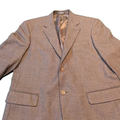 Chaqueta Blazer Andrew Fezza Hombre 100 Lana de Cordero Con Forro L Ver Medidas Foto 1 de 4