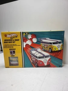2005 Hot Wheels Classics Mongoose & Snake Drag Race Set Hand Signed - Picture 1 of 7