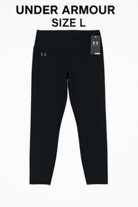 Leggings Size Large L Black Fitted Stretch MSRP $55 NWT - Picture 1 of 12