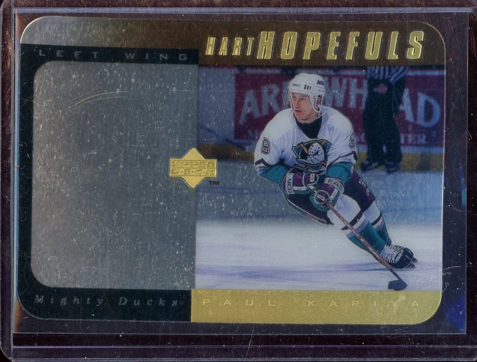 1996/97 Upper Deck Gold Hart Hopefuls Paul Kariya #HH9 /100 - Image 1 of 2