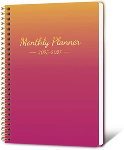 Monthly Planner 2025-2027, 2025 Calendar 24 Months Planner, Jul 2025 - Jun 2027, - Picture 1 of 12
