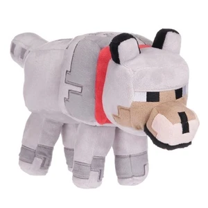 Juguete de peluche Minecraft Wolf - Muñeca de peluche suave de 26 cm - Regalo de decoración para juegos - Imagen 1 de 1