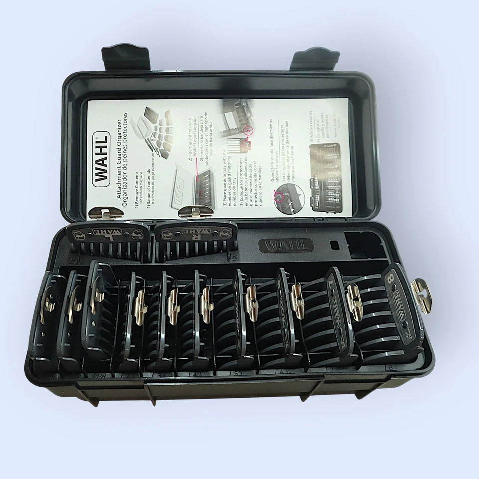 Guardias WAHL Elite gris y gris caddy 03291-200.* Foto 1 de 1