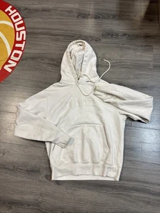 A Ma Maniere Jacquard Cream White Logo Hoodie Men Size Medium - Picture 1 of 7