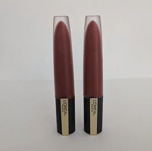 L’oreal Rouge Signature Matte Lip Stain Color 452 Empowered 2 Lipsticks - Picture 1 of 3
