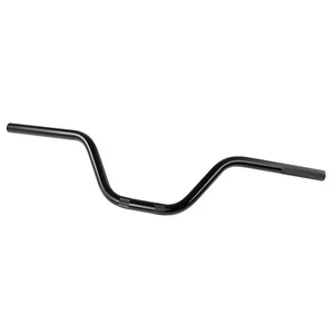 Lenker Aluminium Motorrad ATV Roller hoch gefaltet 22 mm universal schwarz - Bild 1 von 2