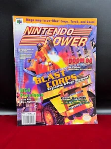 Nintendo Power Volume 95 Magazine Guide Book Blast Corps With Poster - Imagen 1 de 5