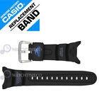 Genuine Casio Watch Band F/ Pro Trek Sea Pathfinder Spf-40-1V Black Rubber Strap