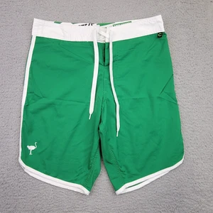 Pantalones cortos de natación The Chivery Board para hombre talla 28 verdes para mantener la calma y cebollino - Imagen 1 de 12