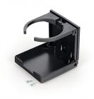 Set Of 2 Black Adjustable Folding Cup Drink Holder For Boat Car Rv W/Hardware