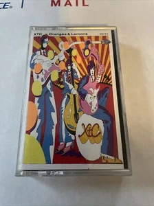 XTC Oranges & Lemons Cassette Tape 1989 Alternative Psychedelic Rock - Picture 1 of 4