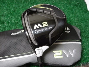 Left Hand New 2017 Taylor Made M2 16.5 degree 3 HL Wood Reax 55 Graphite Regular - Picture 1 of 4
