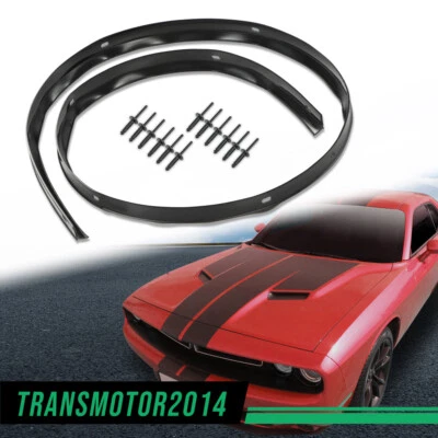 Sello y remaches para parachoques del capó delantero aptos para Dodge Challenger 2008-2022 Foto 1 de 4