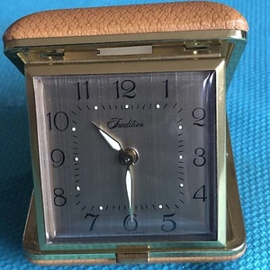 Tradition Vintage Travel Alarm Clock - Picture 1 of 19