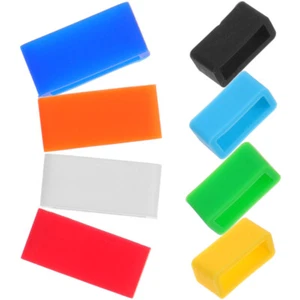 8 Pcs Strap Holder Watch Band Loop Fastener Rings Buckle Supplies - Picture 1 of 12