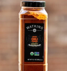 WATKINS ORGANIC CHILI POWDER 16.1oz - Picture 1 of 2
