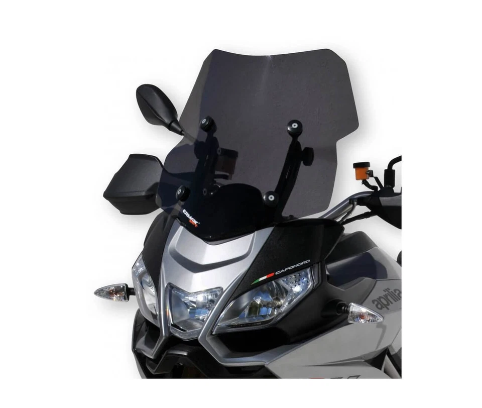 APRILIA 1200 CAPONORD -12/16- PARABRISAS TOURING ERMAX NEGRO CLARO -TO08040 - Imagen 1 de 1