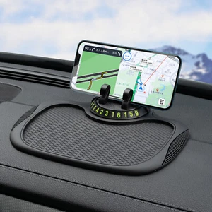 Car Mobile Phone Holder Dashboard Mount Mat Non Slip Grip Stand Anti Skid Pad US - Picture 1 of 7