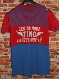 EROICA MAGLIA SHIRT MAILLOT BICI CICLISMO VINTAGE 70'S CASTELNUOVO 70% LANA - Imagen 1 de 2