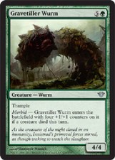 GRAVETILLER WURM X4 4 4X Dark Ascension MTG Magic the Gathering Cards DJMagic