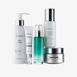 Oriflame NovAge Arrugas Suave Rutina Mixto 45590 5 Productos CONJUNTO En Todo el Mundo - Imagen 1 de 3