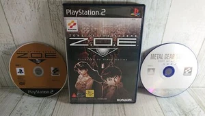 PS2 Zone of The Enders Z.O.E & Metal Gear Solid 2 DEMO Disk Japan Version - USED - Picture 1 of 12