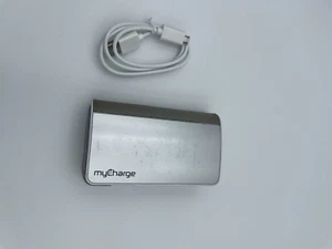 myCharge Power Bank Hub 6000mAh RFAM-0229 Portable Charger Silver B00CGY4KHM OEM - Picture 1 of 9