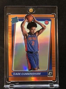 2021-22 Panini Donruss Optic Rated Rookie Cade Cunningham Orange PRIZM # /199 - Bild 1 von 5