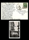 Mayfairstamps US 1946 Irma to Chicago IL Lake Scene Postcard aaj_62935