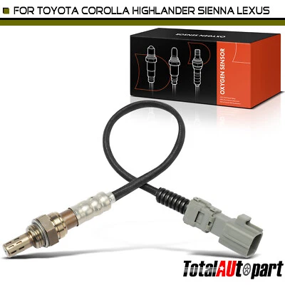 1x Sensor de oxígeno O2 para Toyota Corolla 20-22 Prius Highlander Sienna aguas abajo Foto 1 de 4