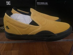 Emerica Wino G6 Slipper Herren Größe 8 gelb Skateschuh - Bild 1 von 8