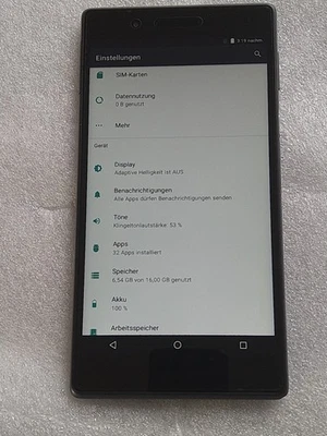 Lenovo TAB 7 LTE Call Tablet TB-7504X 7" 7Zoll WLAN 4G Lte TB 7504 X Slate Black - Bild 1 von 4