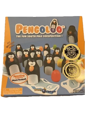Pengoloo Wooden Skill Building Memory Color Recognition Game Penguins New Sealed - Image 1 of 3