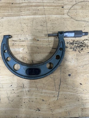 Mitutoyo 103-220 Outside Micrometer, 5-6" Range - Image 1 of 4