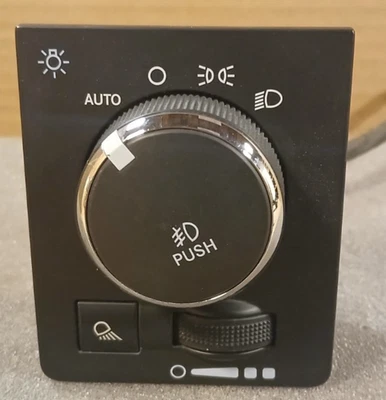 Dodge Ram 1500 Series 2013-2024 interruptor de faro lámpara antiniebla OEM 68189154AA Foto 1 de 4