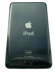 Placa Trasera Negra Apple iPod Classic 6ª 7ª Carcasa Trasera Delgada 160 GB Trasera - Imagen 1 de 1