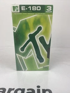 M Tv E-180 3 Hour - Blank Video Tape - High Quality - Sealed - Imagen 1 de 2