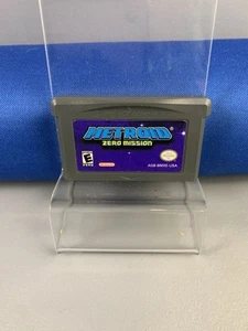 Metroid Zero Mission Game Boy Advance Nintendo GBA Authentic Battery Saves Samus - Picture 1 of 4