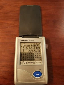 Sharp Personal Organizer PDA Touch Screen Translator Games 48KB YO-P5A Vintage - Photo 1 sur 6