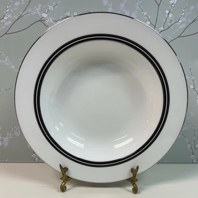 Tazón de sopa de pasta Kate Spade x Lenox Union Street porcelana de hueso hecho en EE. UU. retirado Foto 1 de 4