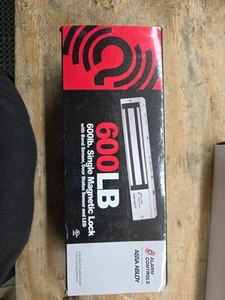 New Open Box Alarm Controls 600LB SINGLE Electromagnetic Lock, 600S, 600D - Picture 1 of 3
