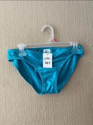 Traje de baño Leilani parte inferior MUJER TALLA 10 bikini básico azul turquesa Foto 1 de 4