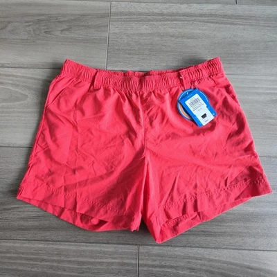 Pantalones Cortos de Agua Columbia PFG Para Mujer Grandes Rojo Retrocast Omni-Sombra UPF 50 5" FL0073 Foto 1 de 4