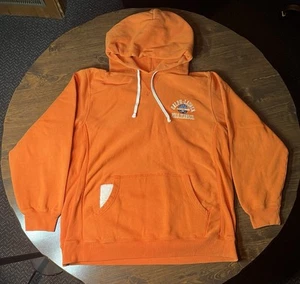 Vintage Y2K Ralph Lauren Polo Jeans Orange Co Hoodie Pullover Heavy Drawstrings - Picture 1 of 12