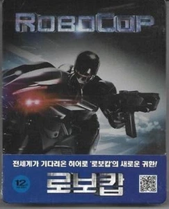 Blu-ray STEELBOOK: Robocop (Ltd Korean Ed.1/4 Slip, All Zones, 2014) New OOP - Picture 1 of 1