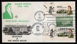 #1935 & 1936 18c & 20c James Hoban-Combo, Kenick D/C **ANY 5=FREE SHIPPING** - Picture 1 of 2
