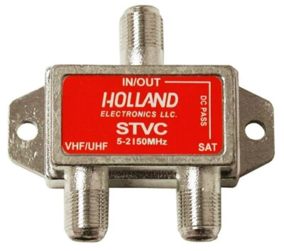 Holland Diplexer Splitter STVC Satellite Dish Approved - Image 1 of 2